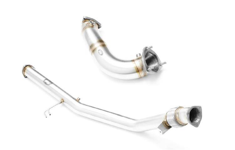 Image of Audi A4 2.7/3.0 TDI B7 8F 04-08 Downpipe 76mm HP 2-Part