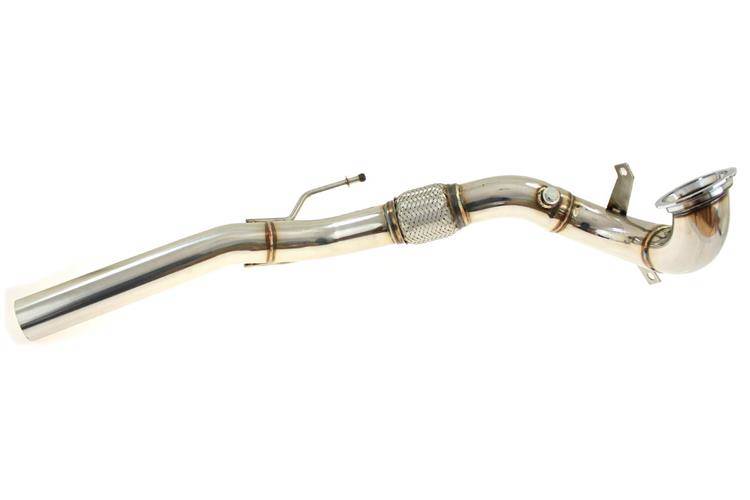 Image of Audi A3 S3 VW Golf R 2.0T 15-17 Downpipe Decat 70mm