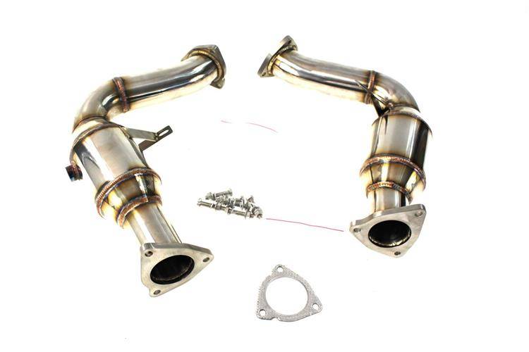 Image of Audi A6 C7 3.0TFSI 94+ Downpipe+Silencers 61mm