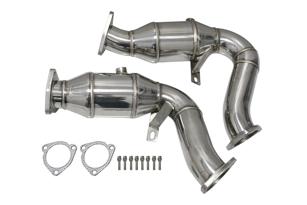 Image of Audi S4 S5 A6 A7 A8 B8 Q5 3.0 TFSI 09-16 Decat Downpipe 63mm