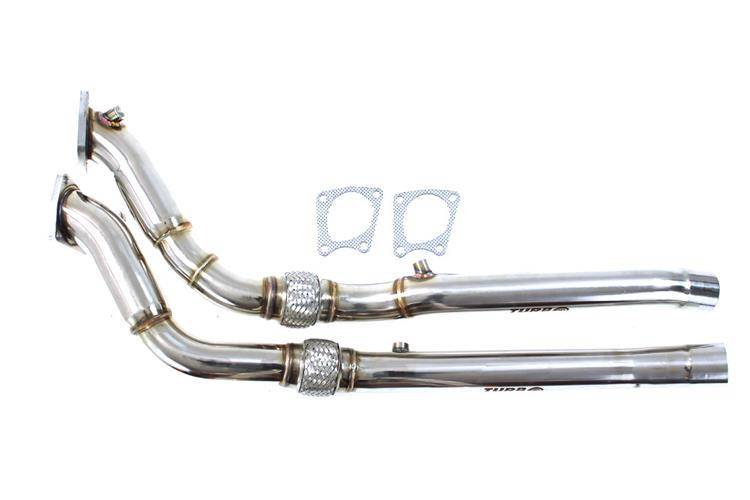 Image of Audi S4 RS6 C5 4.2 95-01 Catless Performance Downpipe 63mm