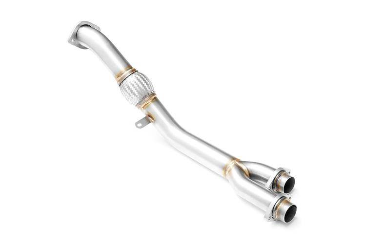 Image of BMW E39 525D 530D M57 97-03 Performance Downpipe 63.5mm