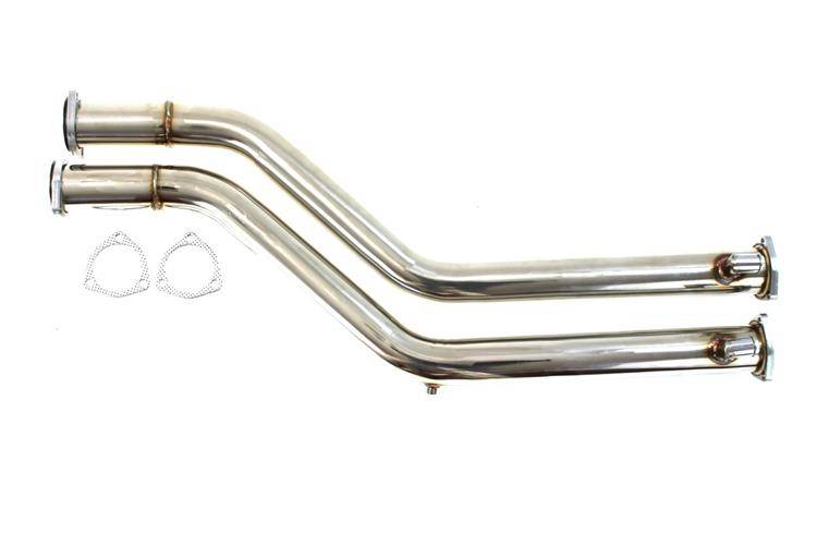 Image of BMW E46 3.2 99-07 Stainless Steel Performance Downpipe 63mm