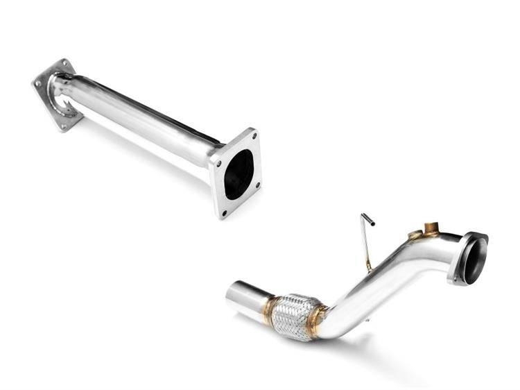 Image of BMW E60 E61 525D 530D M57N 02-07 Euro IV Downpipe 63.5mm V1
