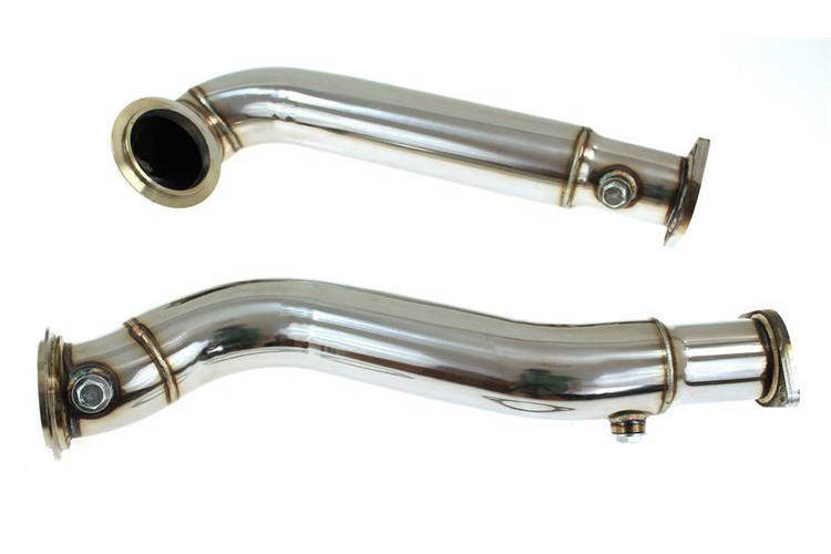 Image of BMW E60 N54 535i 03-10 Performance Downpipe Decat 75mm