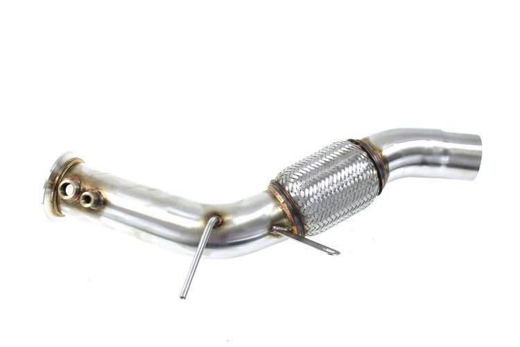 Image of BMW E81 E82 E87 E88 N47 116D 318D 04-11 Downpipe Decat 76mm