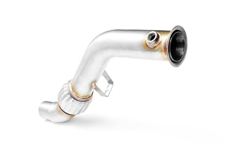 Image of BMW E87-118D 120D E90 E91-318D M47N2 03-07 Downpipe 55mm