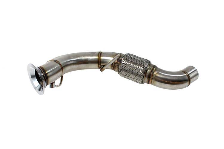 Image of BMW E90 E60 535D 335D 05-12 Decat Performance Downpipe 63mm