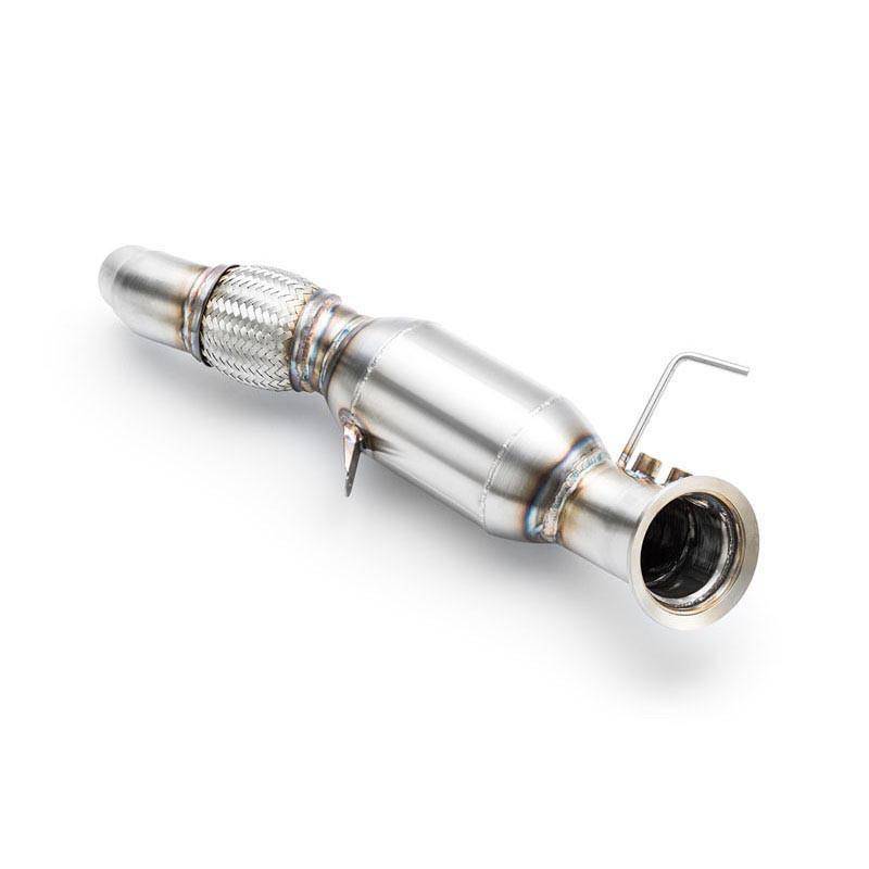 Image of BMW E90 E91 E92 E93 M57N2 05-11 Cat Euro 4 + Downpipe