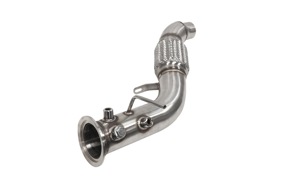 Image of BMW E9x E60 E61 530D 530XD M57N2 03-10 Downpipe 76mm