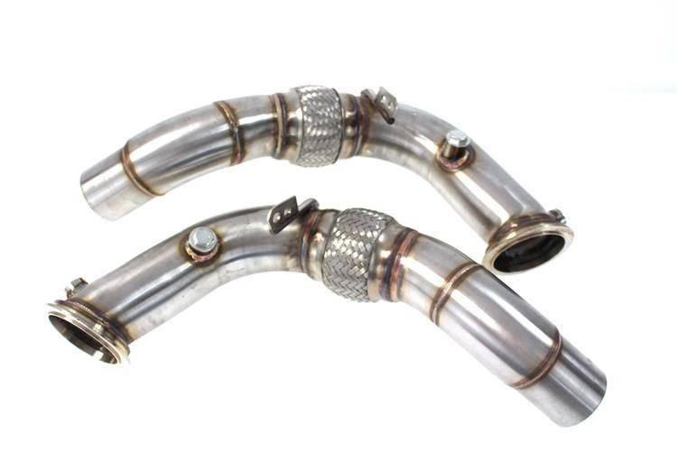 Image of BMW F10 M5 F12 F13 M6 12-18 Performance Downpipe 76mm