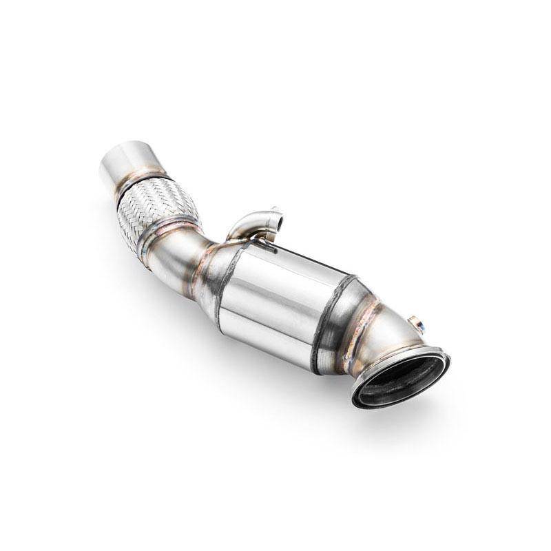 Image of BMW F20 F21 LCI 120i 125i 12-19 Cat Euro 3 + Downpipe 88.9mm