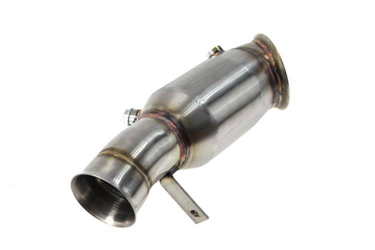 Image of BMW F22 F23 F87 M2 M235i 14-21 Kat 200 cell Downpipe 76mm