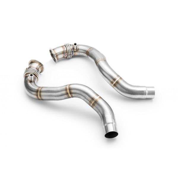 Image of BMW F85 X5 M S63R X-Drive 15-18 Performance Downpipe 76mm