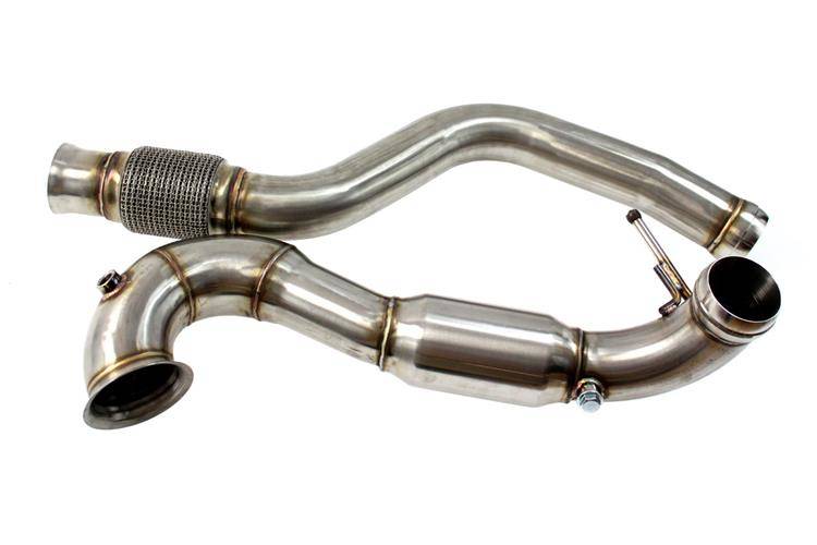 Image of Mercedes A Class W176 A180 A200 A260 12-18 Downpipe 76mm