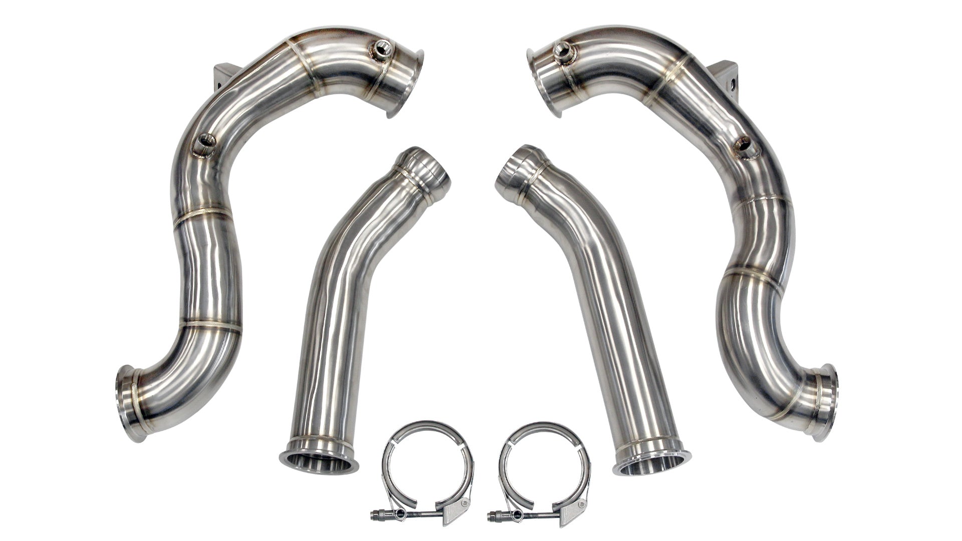 Image of Mercedes C63 W205 AMG 15-21 Performance Downpipe 100mm V2