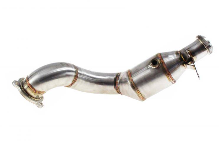 Image of Mercedes C180 C200 C250 W204 12-15 Downpipe 50mm