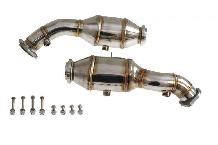 Image of Mercedes C43 E43 GLC43 3.0 Twin Turbo 16-19 Downpipe 57mm