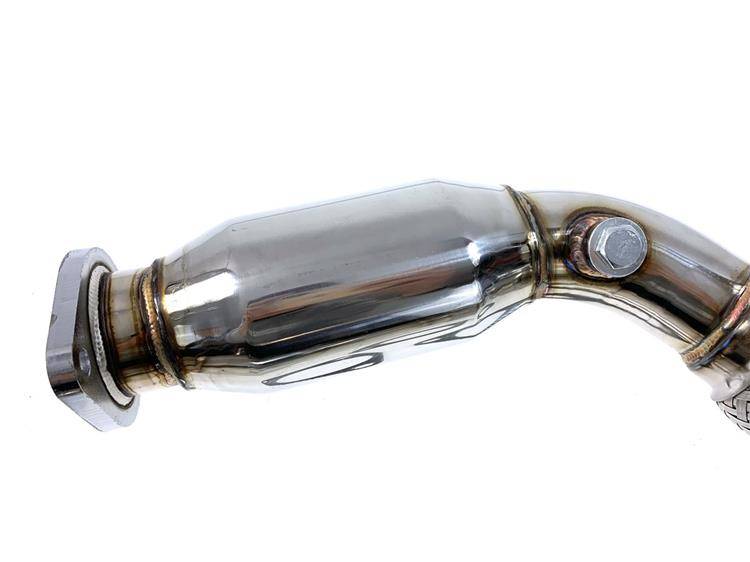 Image of Nissan 350Z 02-09 Stainless Steel Decat Downpipe 60mm