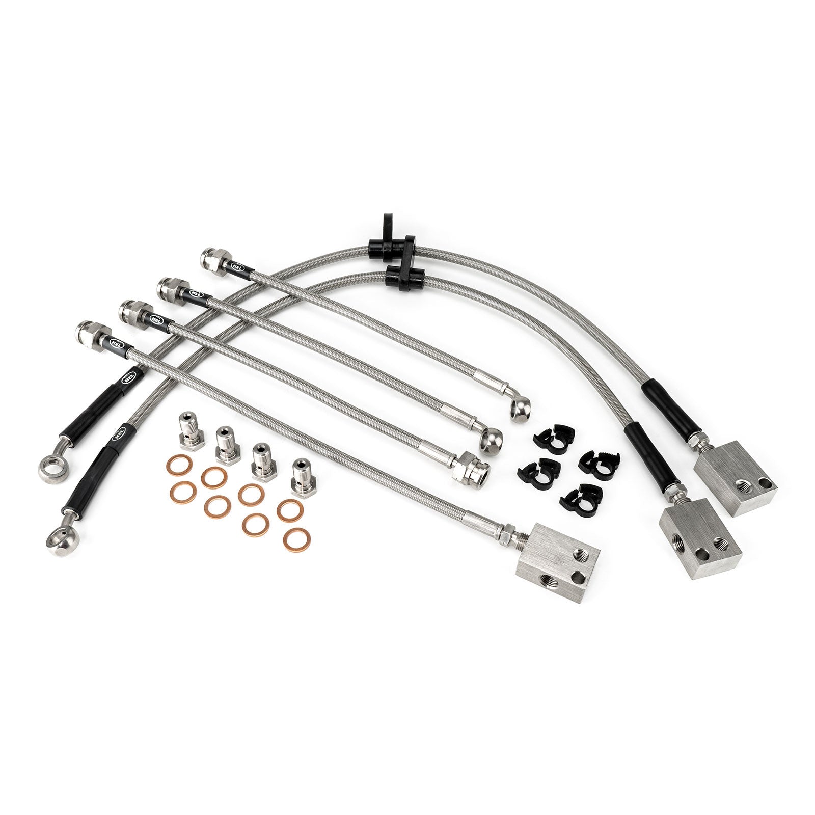 Image of Honda Civic FN2 2.0 Type R 06+ Braided HEL Brakelines (6x)
