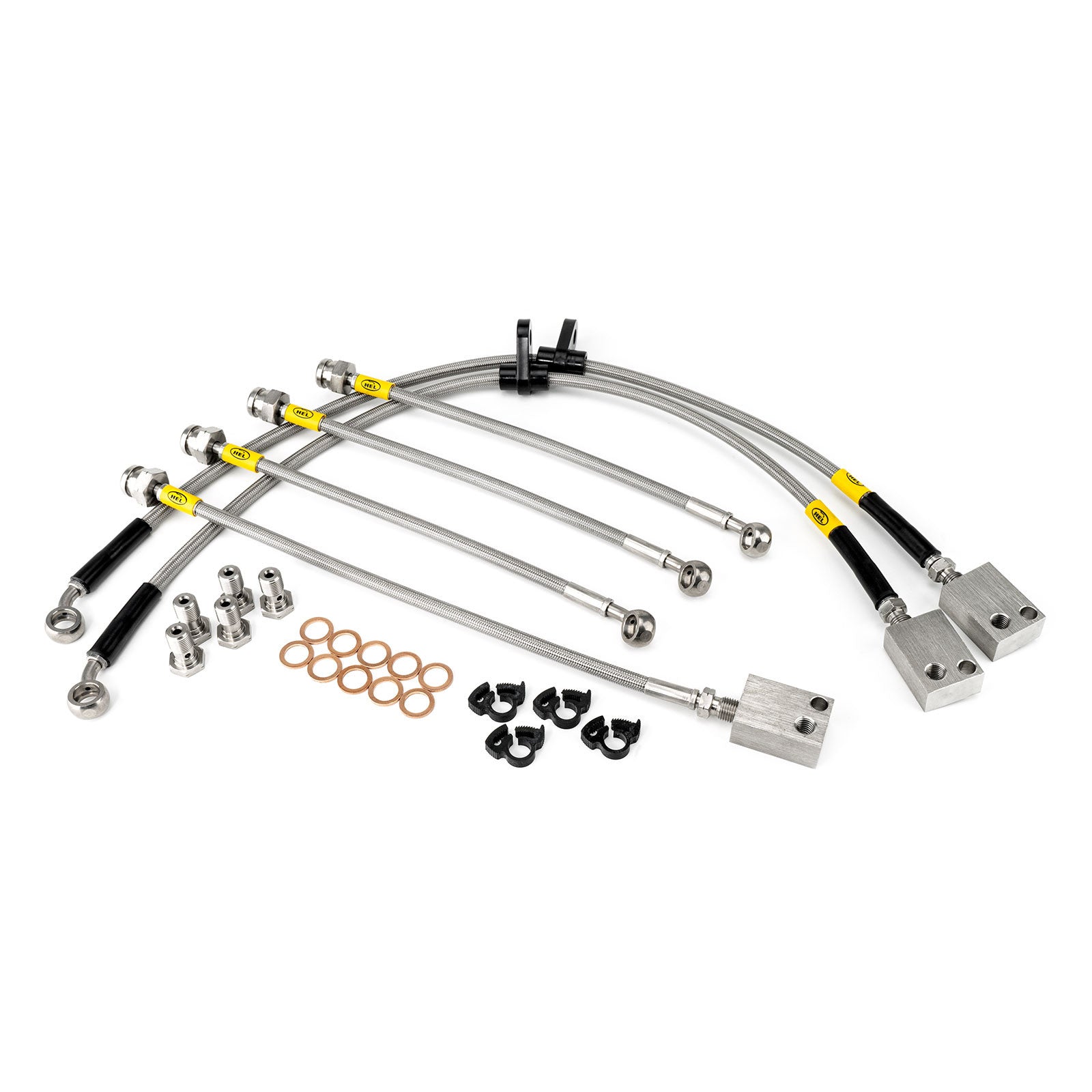 Image of Honda Civic FK2 2.0 Type-R 15+ Braided HEL Brakelines (6x)