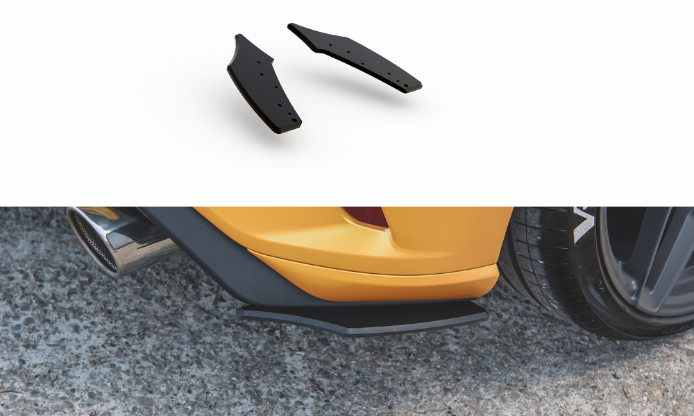 Image of Racing Durability Side Splitters Ford Focus ST MK4-Red Line
