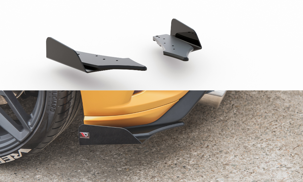 Image of Racing Durability Side Splitters + Flaps Ford Focus ST MK4-G V2