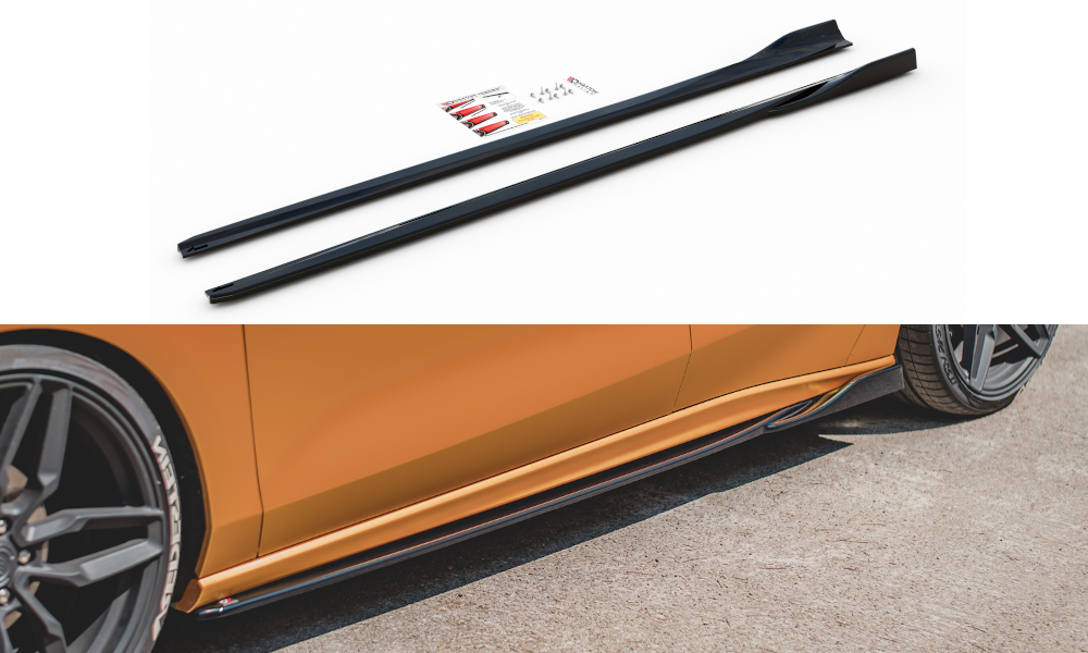 Image of Side Skirts Diffusers V.4 Ford Focus ST / ST-Line MK4 G