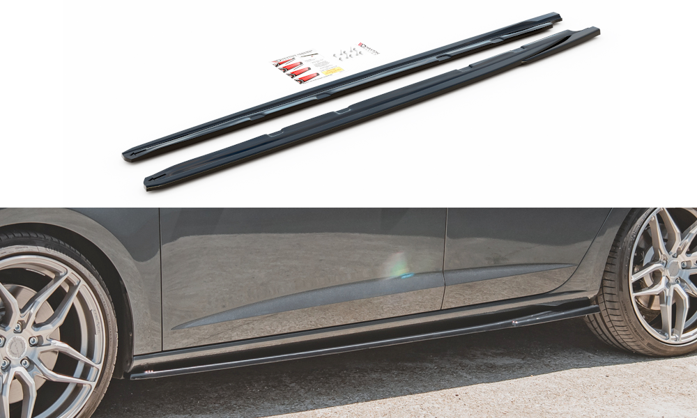 Image of Side Skirts Diffusers V.5 Seat Leon Cupra / Fr MK3 Fl-GB