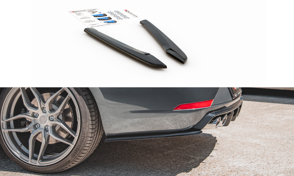 Image of Rear Side Splitters V.2 Seat Leon Cupra MK3 FL Sportstourer- V2
