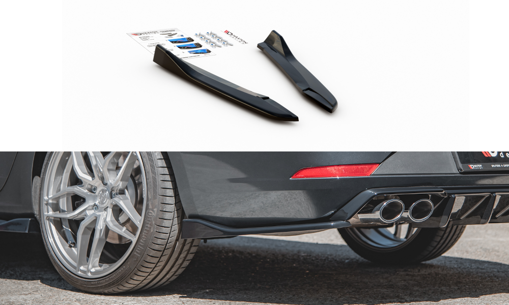 Image of Rear Side Splitters V.3 Seat Leon Cupra MK3 FL Sportstourer- V3