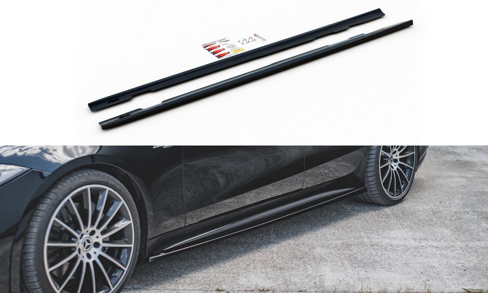 Image of Side Skirts Diffusers Mercedes-Benz CLS AMG-Line C257-GB