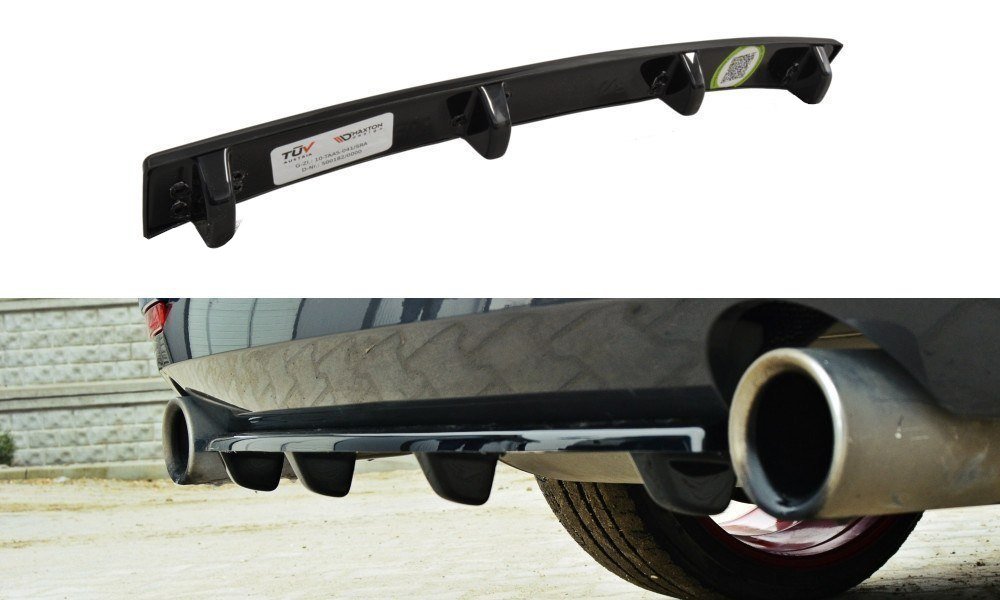 Image of Central Rear Splitter For BMW 4 F32 M-Pack -GB V1