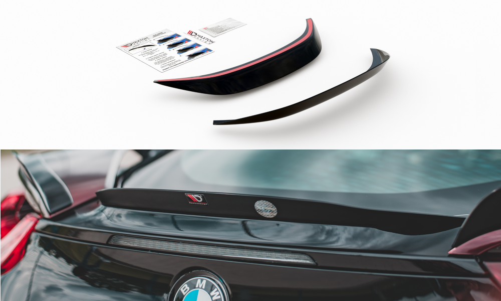 Image of Central Cap Spoiler BMW I8 - Gloss Black