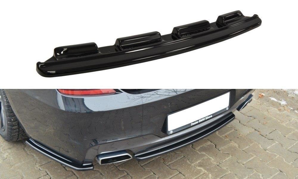 Image of Central Rear Splitter For BMW 6 Gran CoupÃ© Mpack -GB