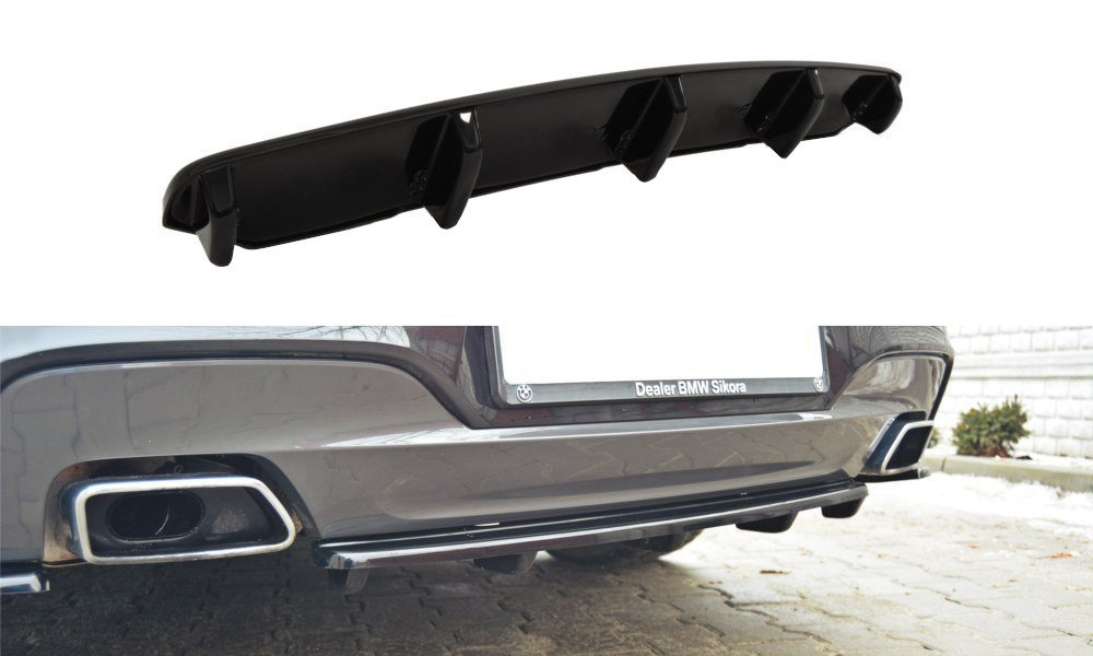Image of Splitter voor BMW 6 Gran Coupé Mpack (met verticale balk) - GB