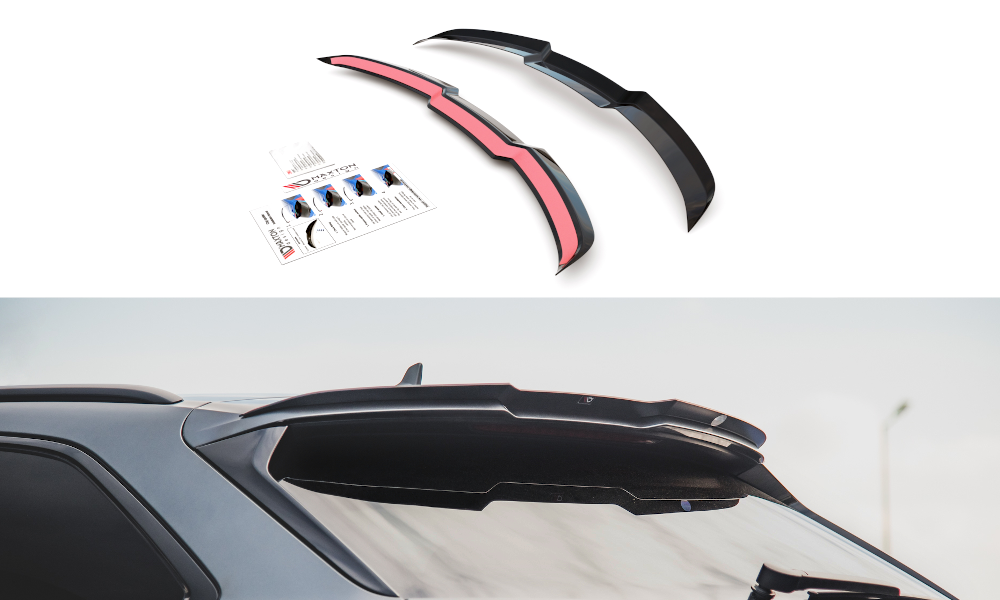 Image of Spoilerkap V.1 Audi RS6 C8 - Glanzend Zwart