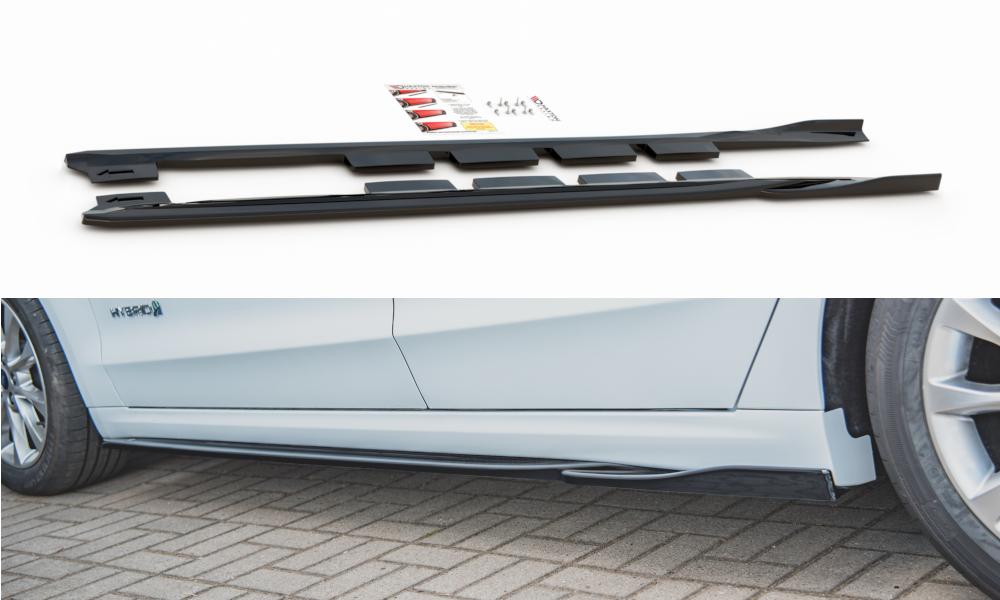 Image of Side Skirts Diffusers Ford Mondeo MK5 Facelift/Preface-GB