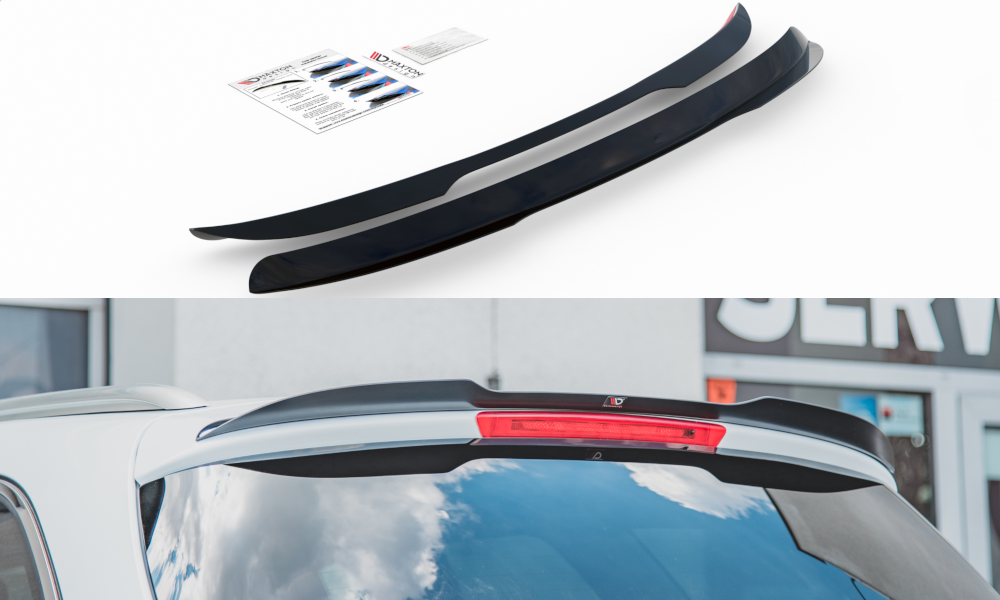 Image of Spoiler Cap Ford Mondeo Estate MK5 Facelift - Gloss Black