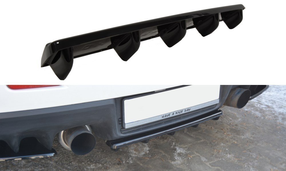 Image of Central Rear Splitter Mitsubishi Lancer Evo X -GB V1
