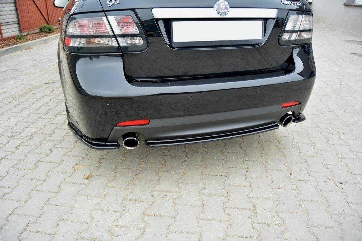 Image of Splitter Tylny ?Rodkowy Saab 9-3 Aero MK2 Facelift-GB