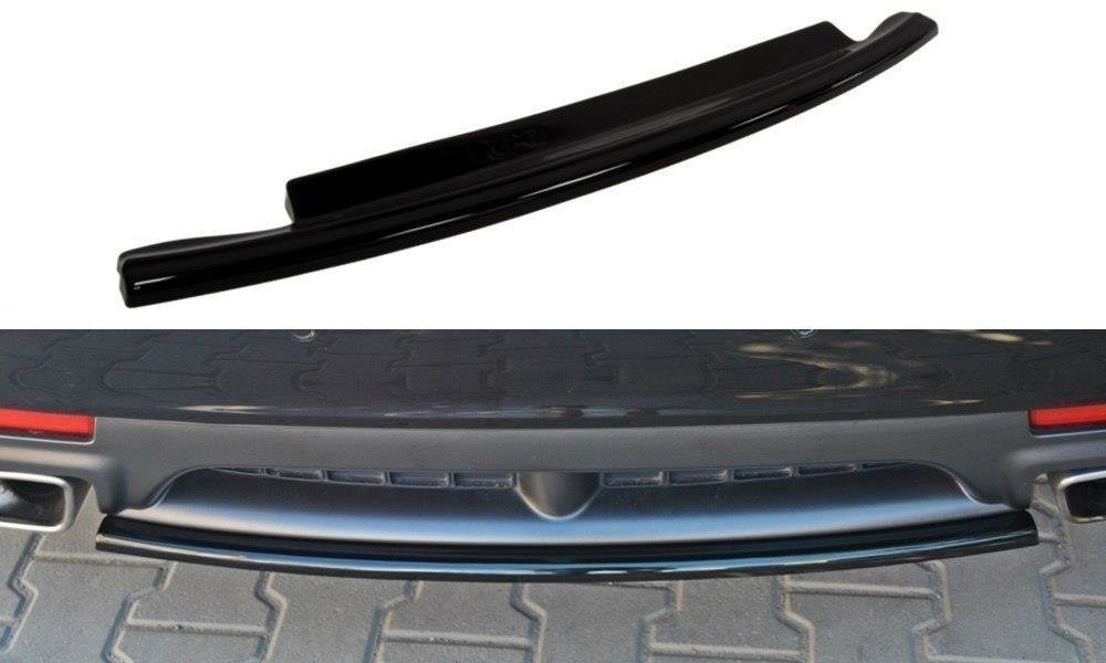 Image of Central Rear Splitter Saab 9-3 Turbo X - Gloss Black