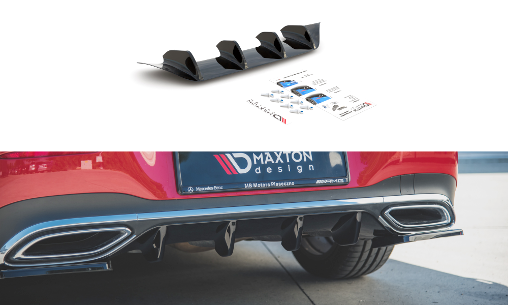 Image of Rear Valance Mercedes-Benz CLA Shooting Brake AMG-Line X118- V2
