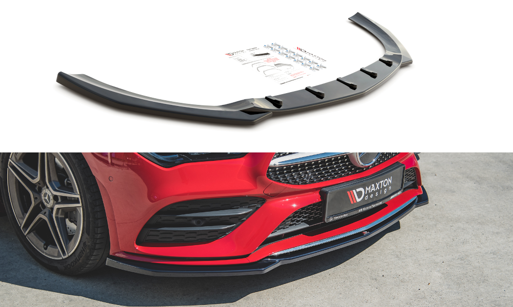 Image of Front Splitter V.1 Mercedes-Benz CLA AMG-Line C118-GB