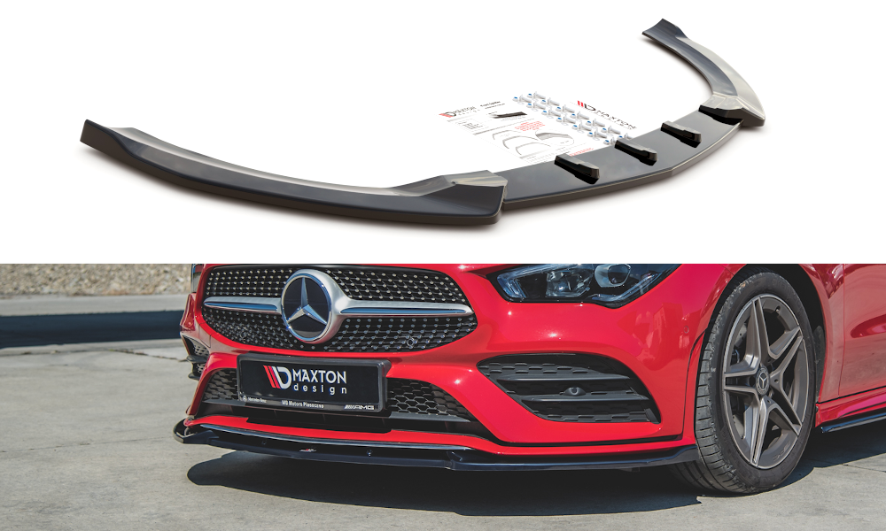 Image of Front Splitter V.2 Mercedes-Benz CLA AMG-Line C118-GB