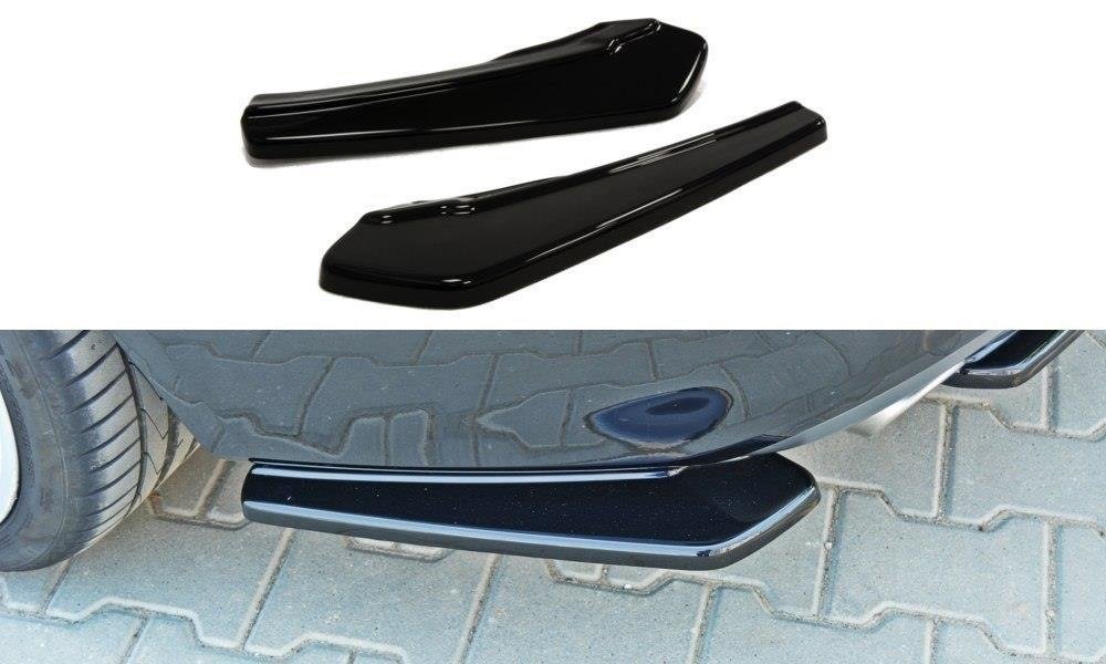 Image of Rear Side Splitters Audi A5 S-Line - Gloss Black