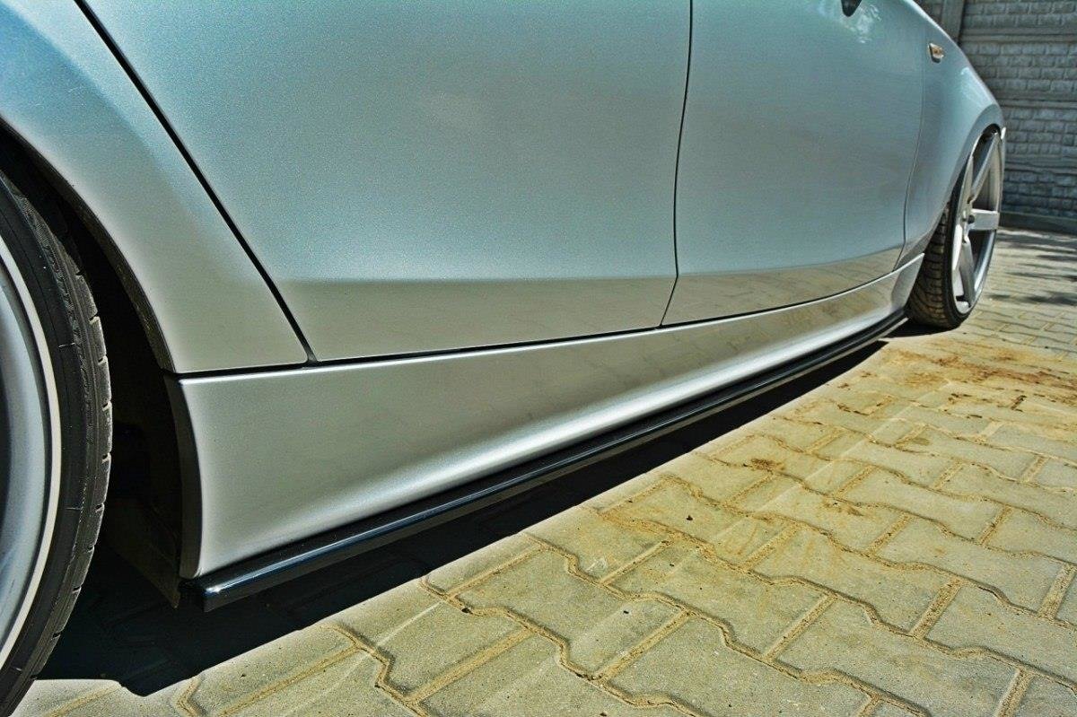 Image of Side Skirts Diffusers BMW 1 E87 - Gloss Black