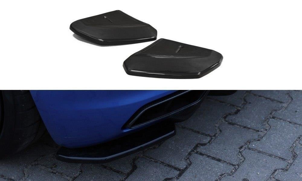 Image of Rear Side Splitters Audi R8 MK.2 - Gloss Black