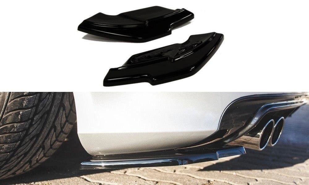 Image of Achterzijsplitters Audi S3 8P / S3 8P FL - Glanzend Zwart