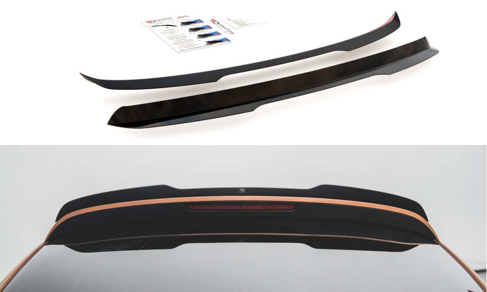 Image of Spoiler Cap Audi Q7 S-Line MK.1 - Gloss Black